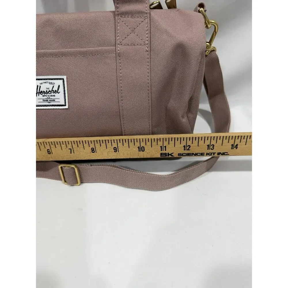Herschel Supply Co. Sutton Mini duffle bag, Dusty Rose With Gold Tone Hardware